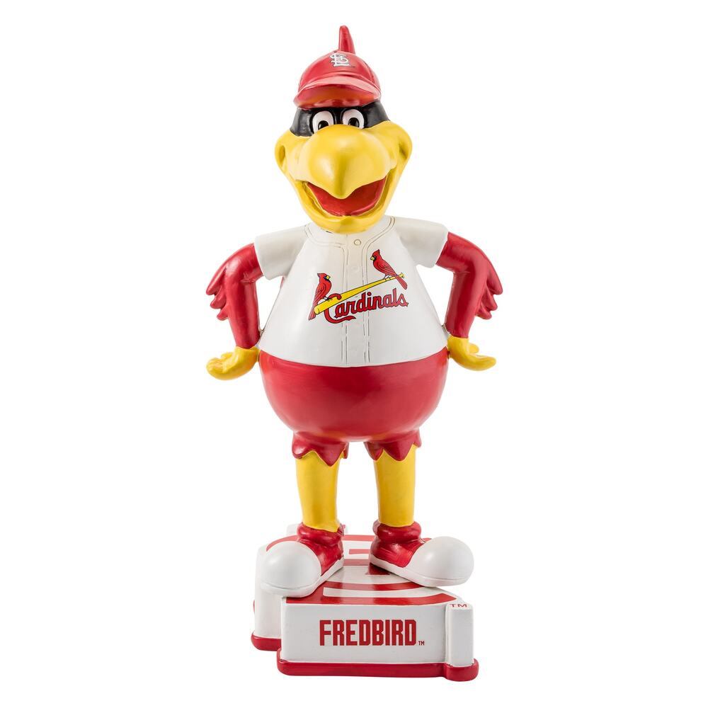 St Louis Cardinals 12" Mascot Figurine Game Hand Painted Redbird Baseball New